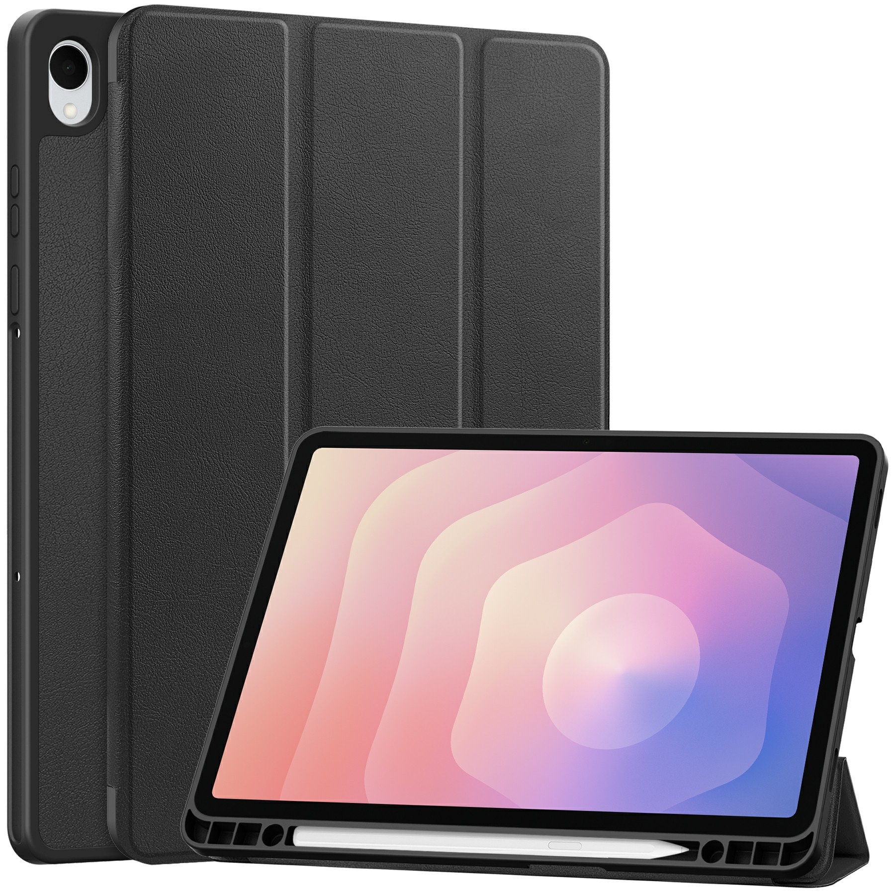 Funda Tri-Fold con portalápices Samsung Galaxy Tab S11s Negro