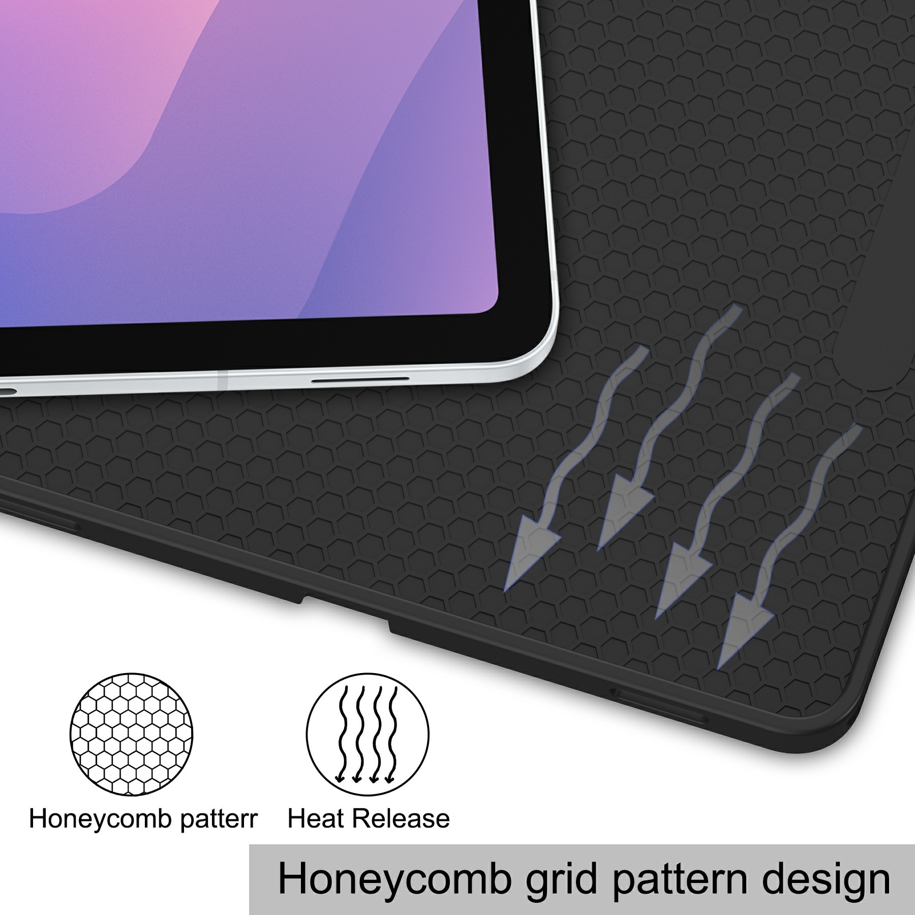 Funda Tri-Fold con portalápices Samsung Galaxy Tab S11s Negro