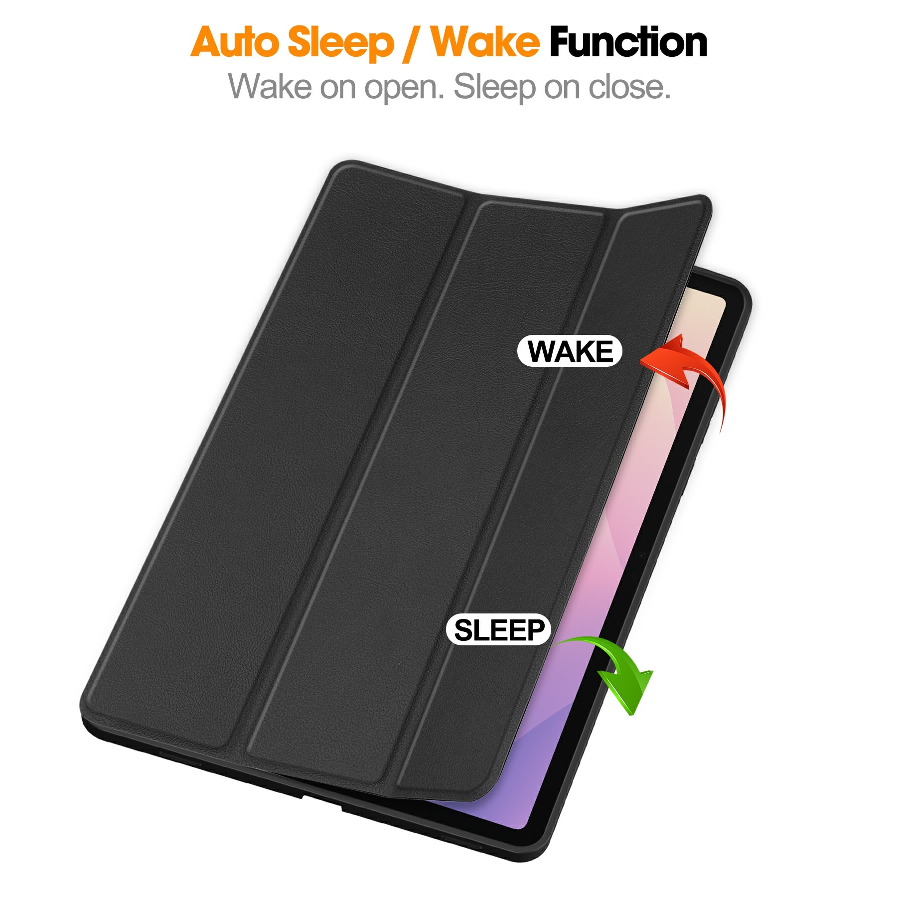Funda Tri-Fold con portalápices Samsung Galaxy Tab S11s Negro