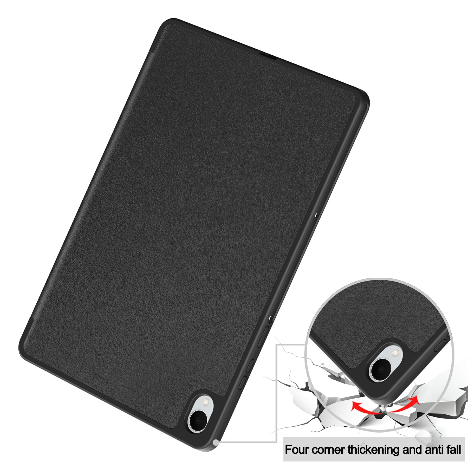 Funda Tri-Fold con portalápices Samsung Galaxy Tab S11s Negro