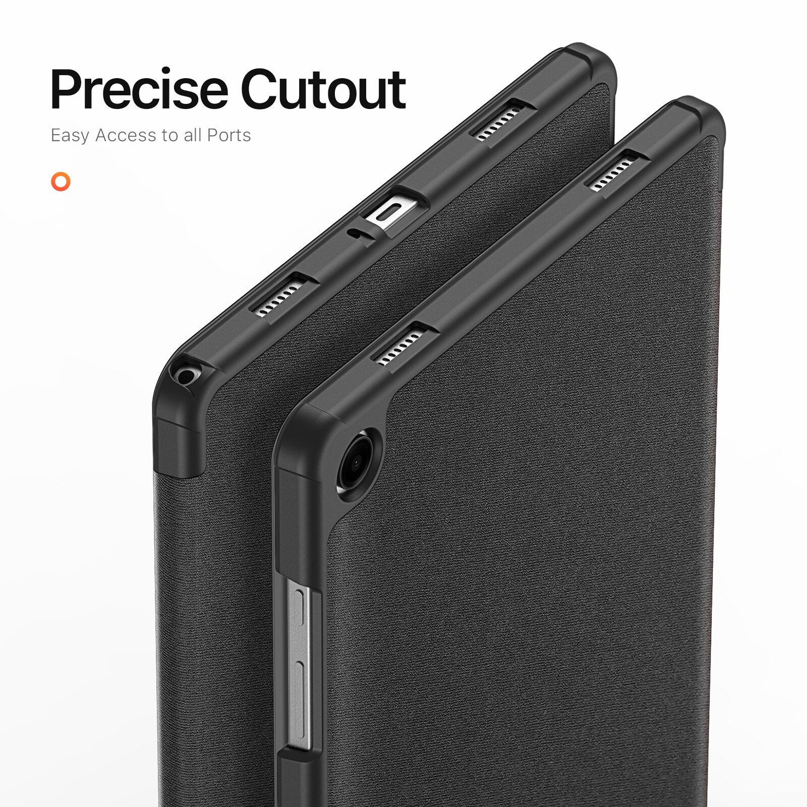 Funda Domo Tri-Fold Samsung Galaxy Tab A11 Plus Black