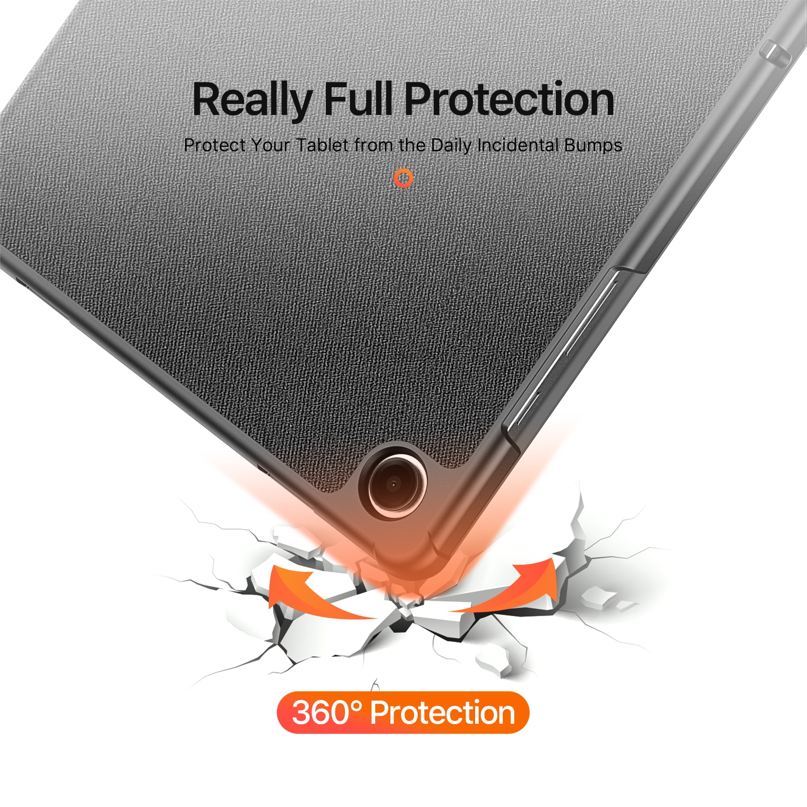 Funda Domo Tri-Fold Samsung Galaxy Tab A11 Plus Black