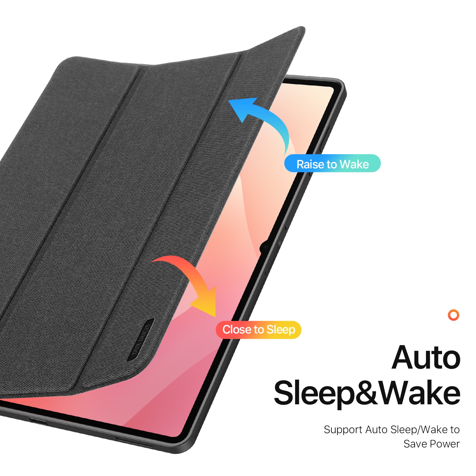 Funda Domo Tri-Fold Samsung Galaxy Tab S11 Ultra Black