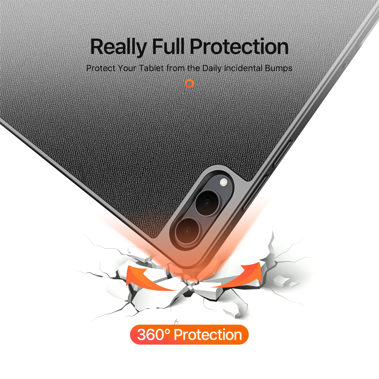 Funda Domo Tri-Fold Samsung Galaxy Tab S11 Ultra Black