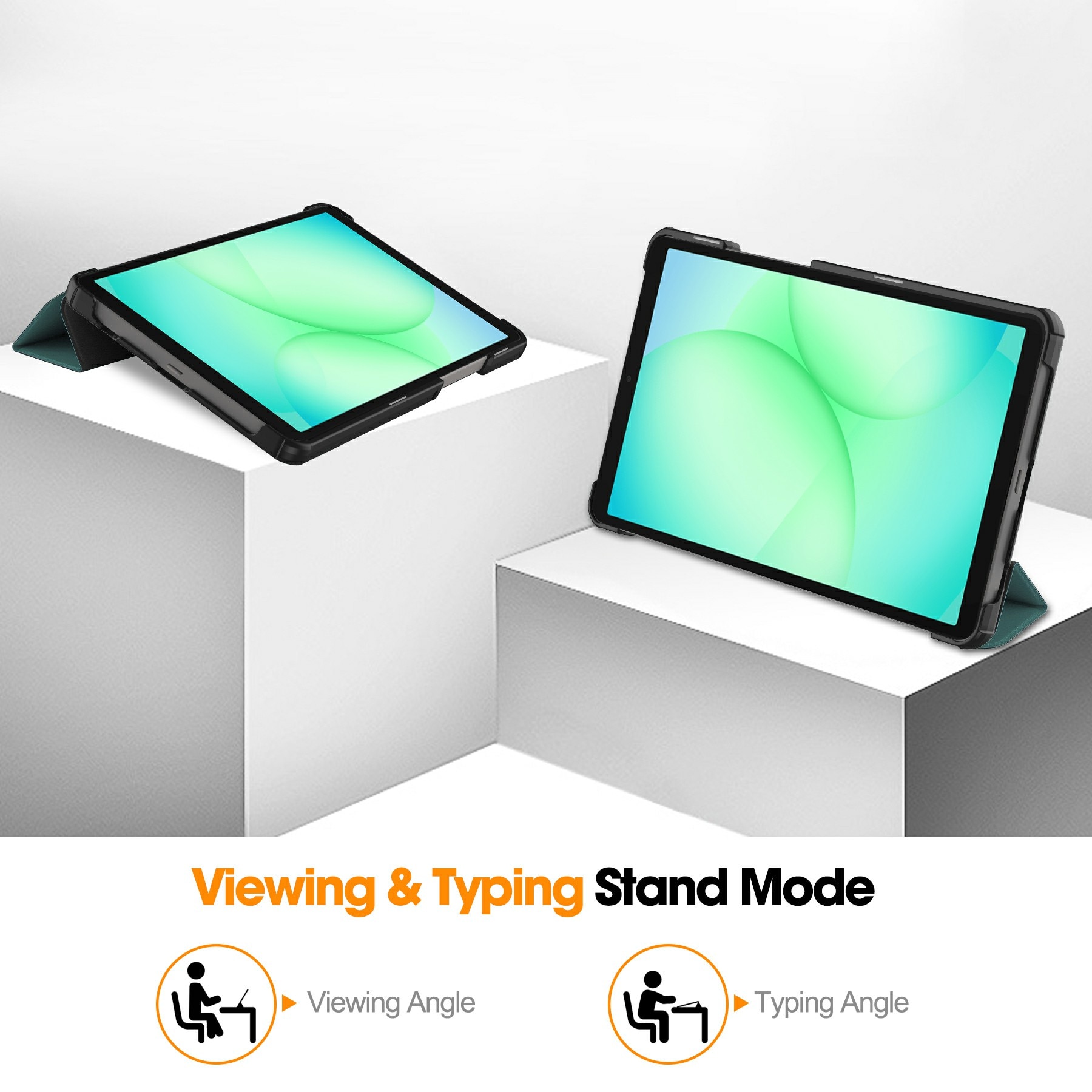 Funda Tri-Fold Samsung Galaxy Tab A11 Verde