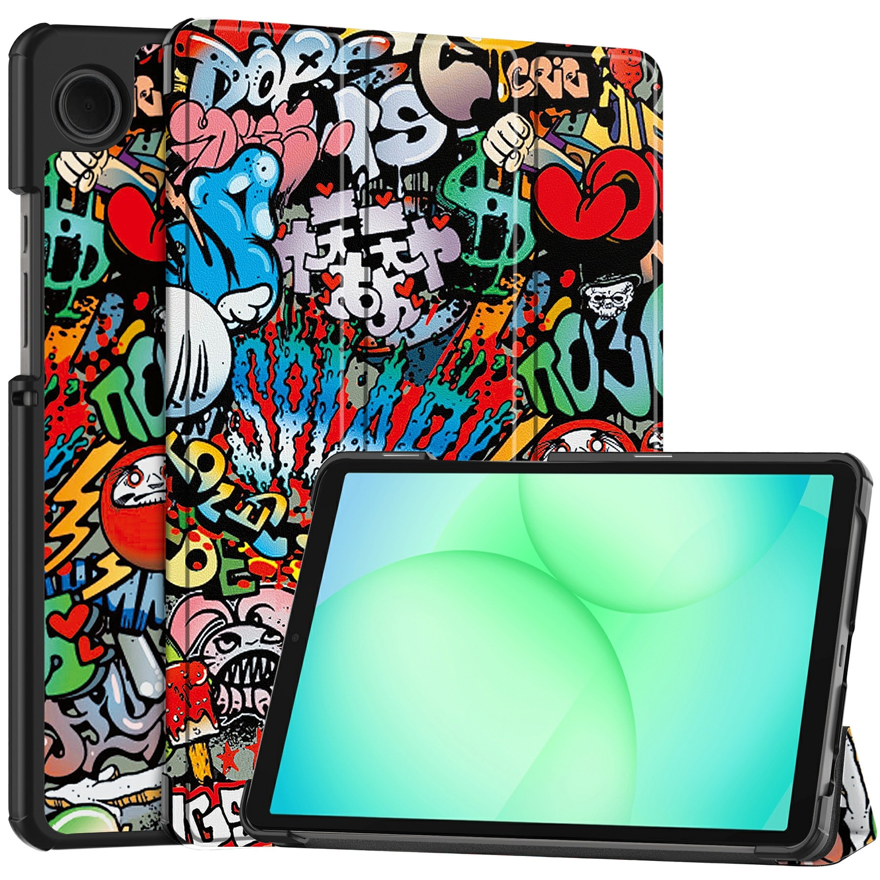 Funda Tri-Fold Samsung Galaxy Tab A11 Pintada