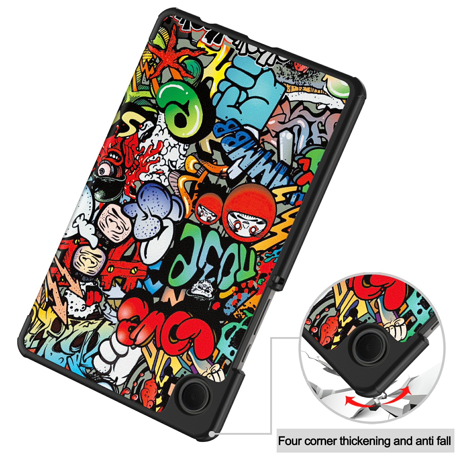 Funda Tri-Fold Samsung Galaxy Tab A11 Pintada