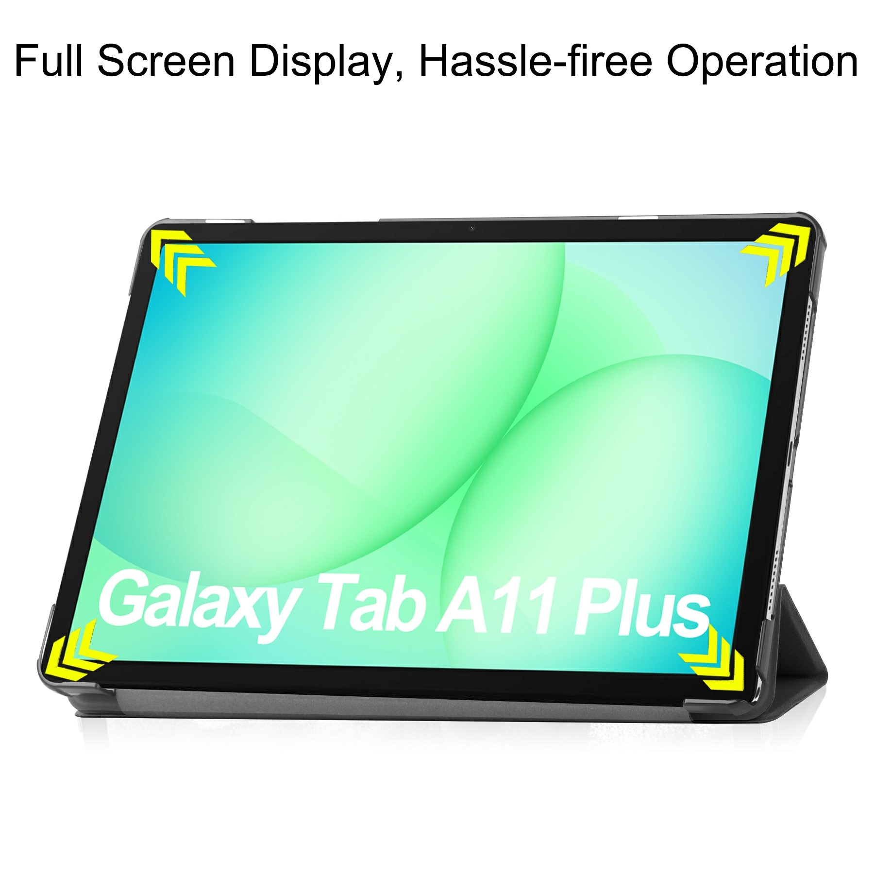 Funda Tri-Fold Samsung Galaxy Tab A11 Plus Negro