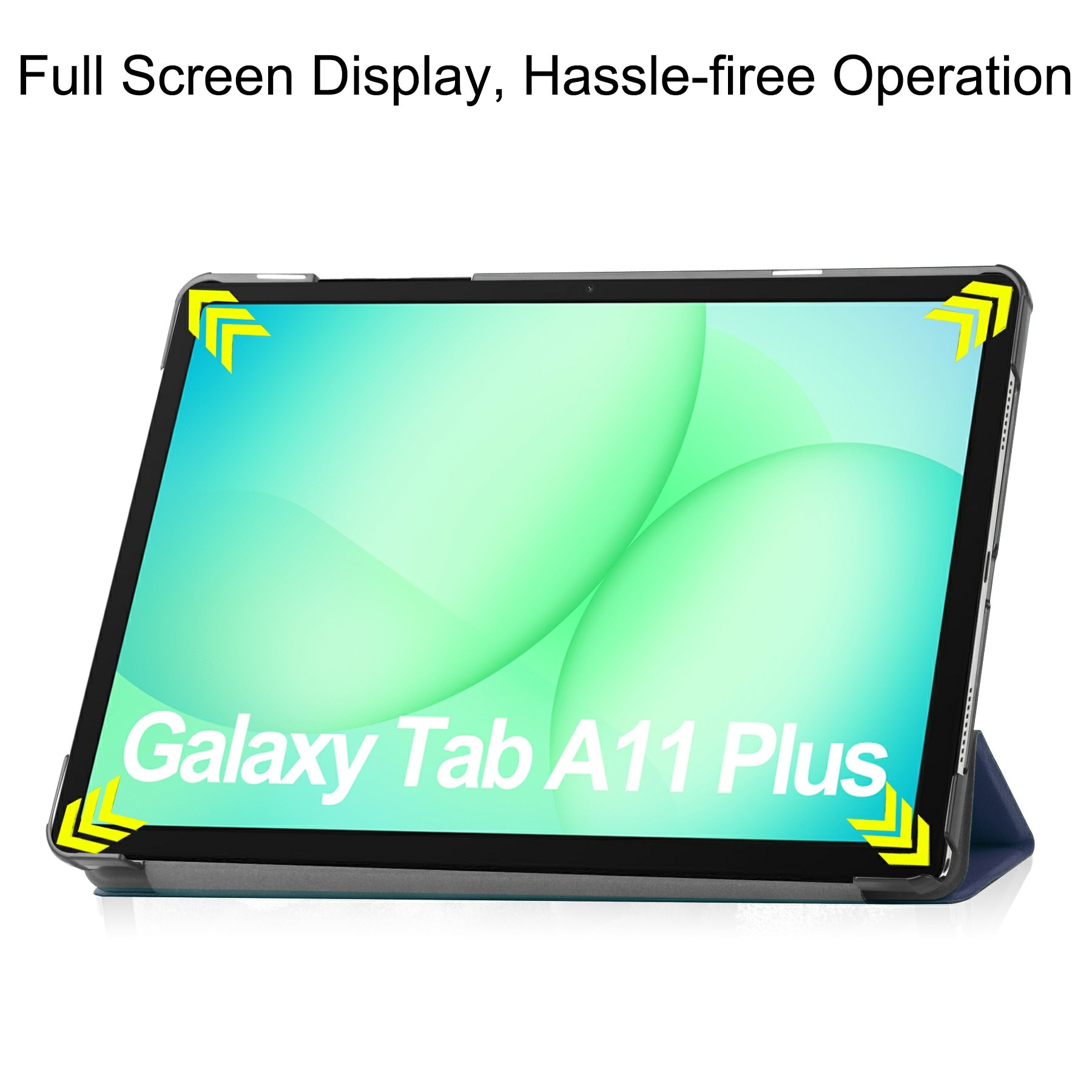 Funda Tri-Fold Samsung Galaxy Tab A11 Plus Azul