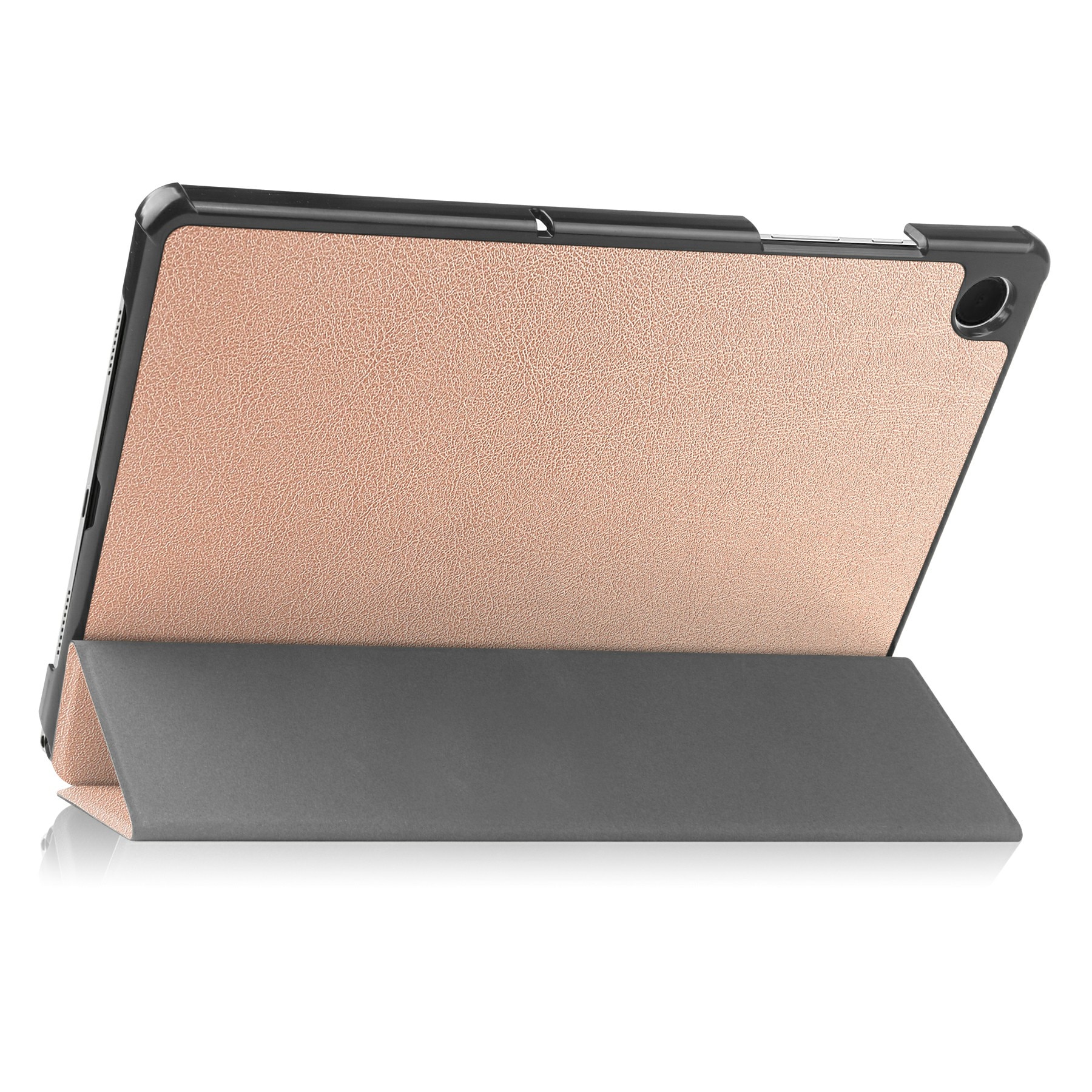 Funda Tri-Fold Samsung Galaxy Tab A11 Plus Oro rosa