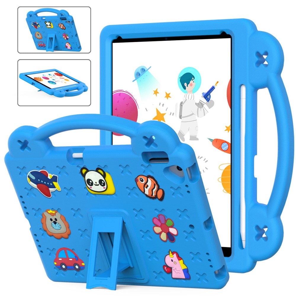 Kickstand Funda a prueba de golpes para niños iPad 10.2 9th Gen (2021) azul