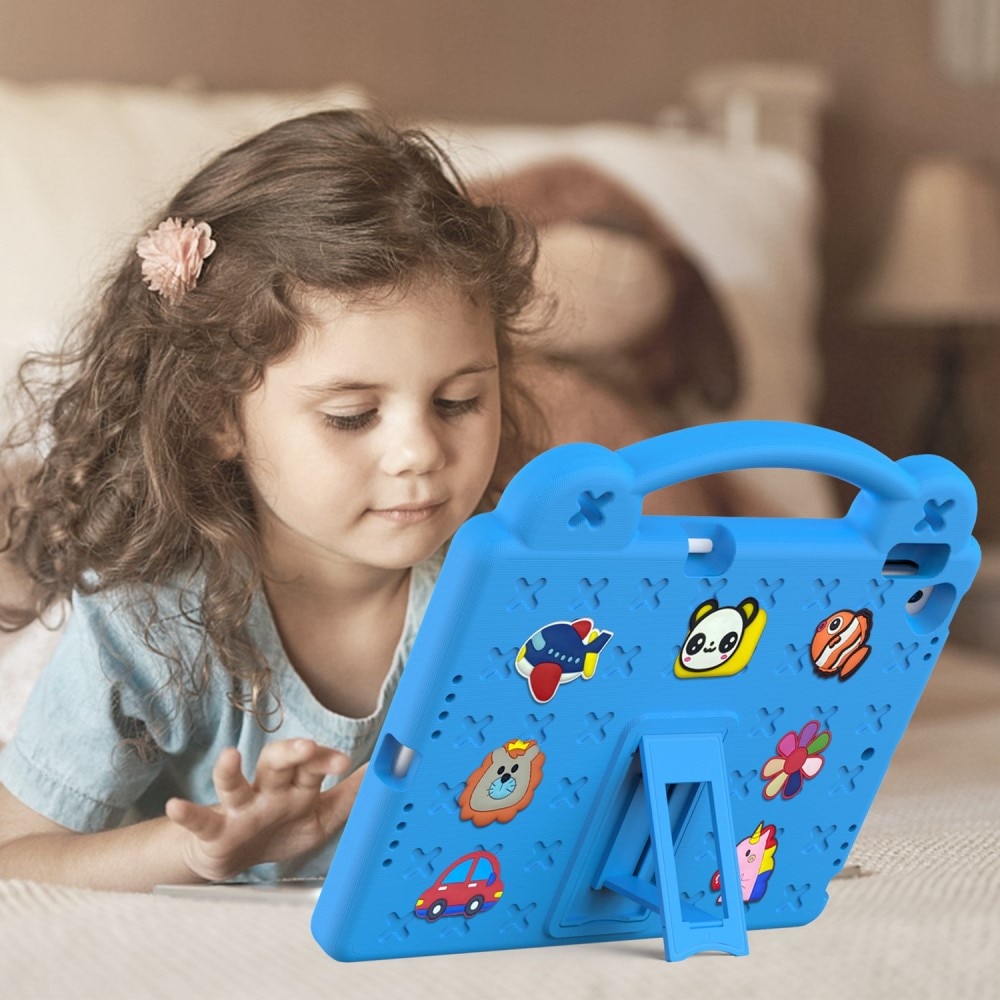 Kickstand Funda a prueba de golpes para niños iPad 10.2 7th Gen (2019) azul