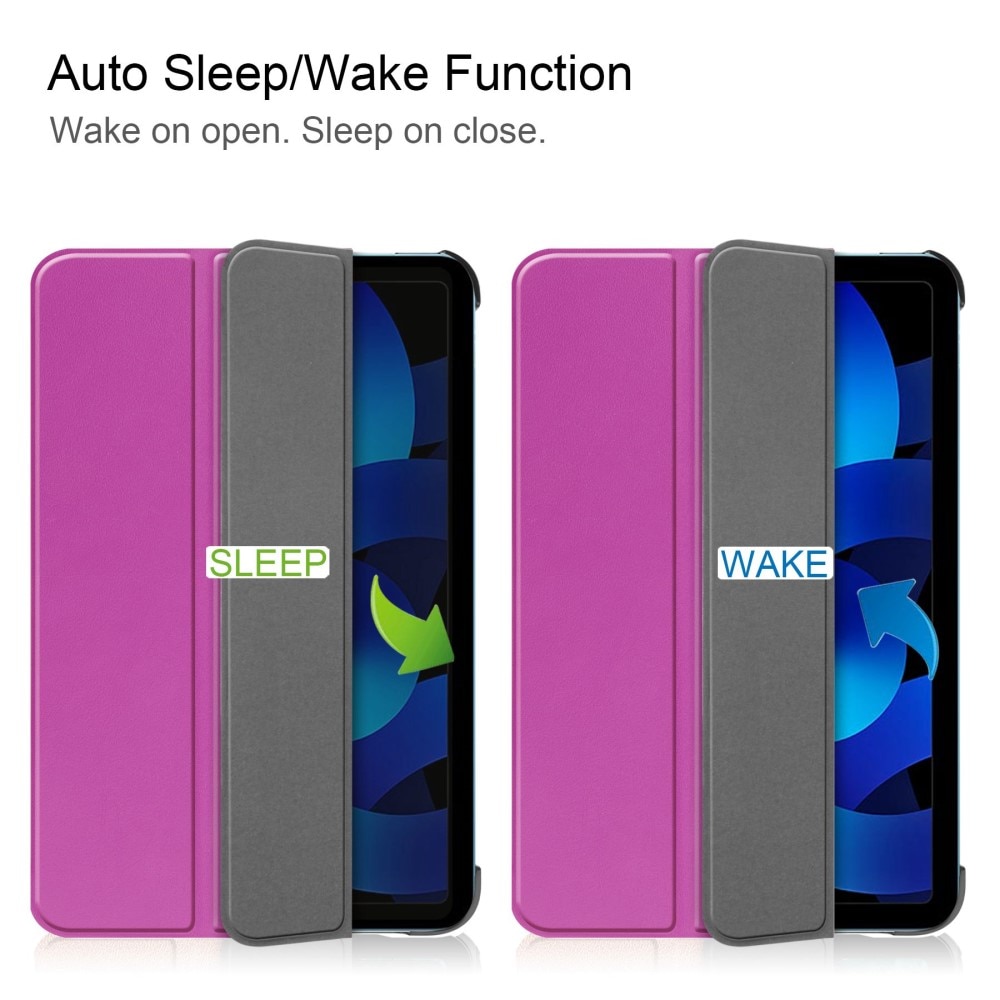 Funda Tri-Fold Apple iPad 11 11th Gen (2025) Púrpura
