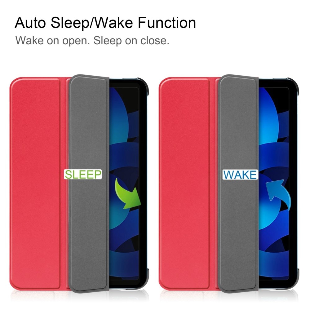 Funda Tri-Fold Apple iPad 11 11th Gen (2025) Rojo