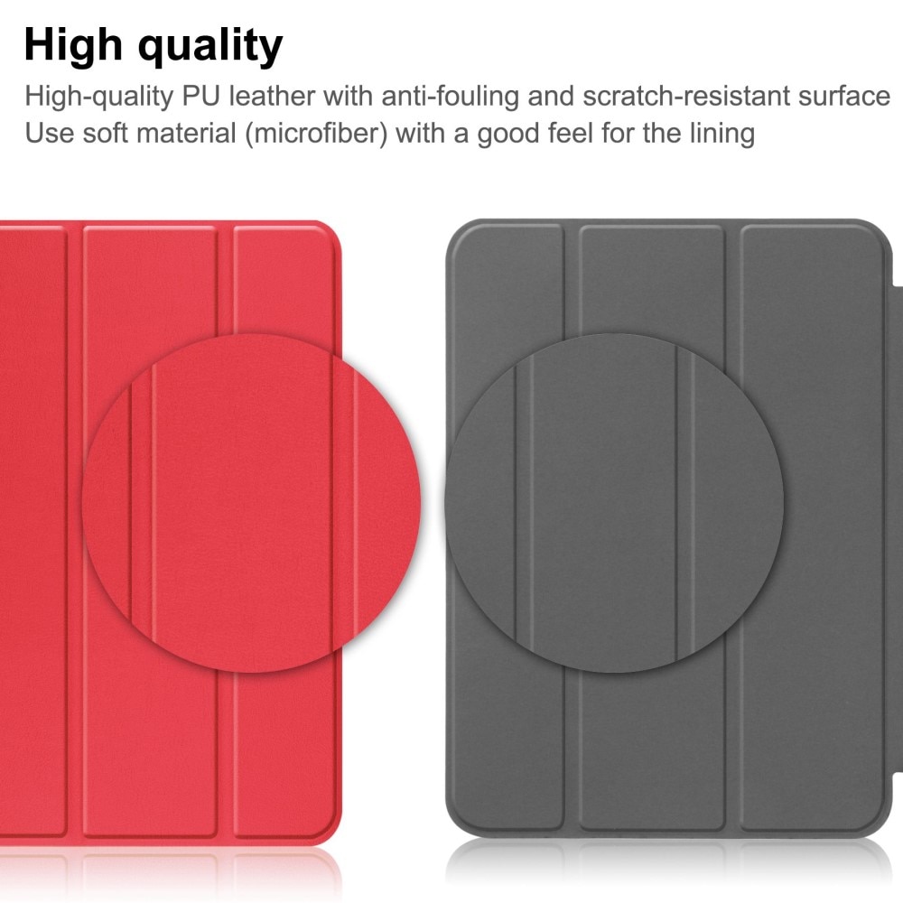 Funda Tri-Fold Apple iPad 11 11th Gen (2025) Rojo