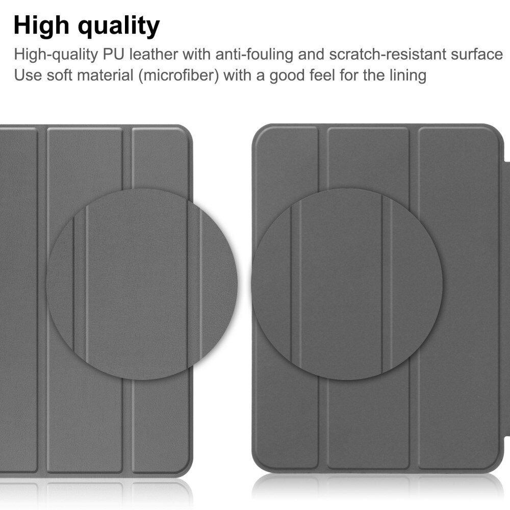 Funda Tri-Fold Apple iPad 11 11th Gen (2025) Gris