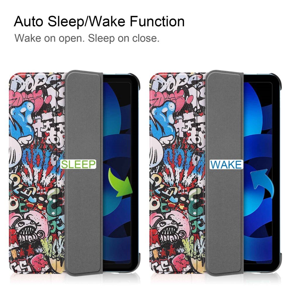 Funda Tri-Fold Apple iPad 11 11th Gen (2025) Pintada