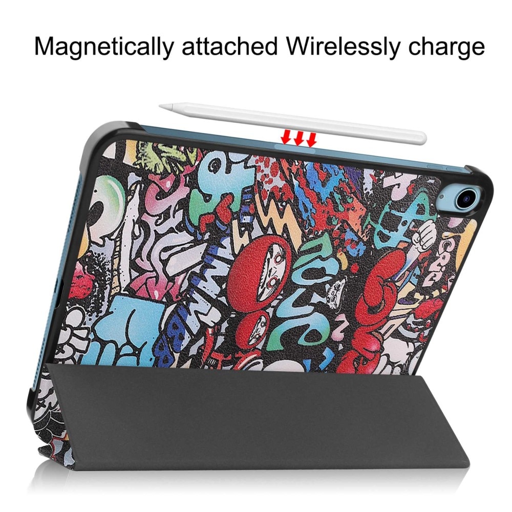 Funda Tri-Fold Apple iPad 11 11th Gen (2025) Pintada
