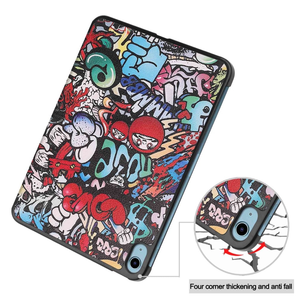 Funda Tri-Fold iPad 10.9 10th Gen (2022) Pintada