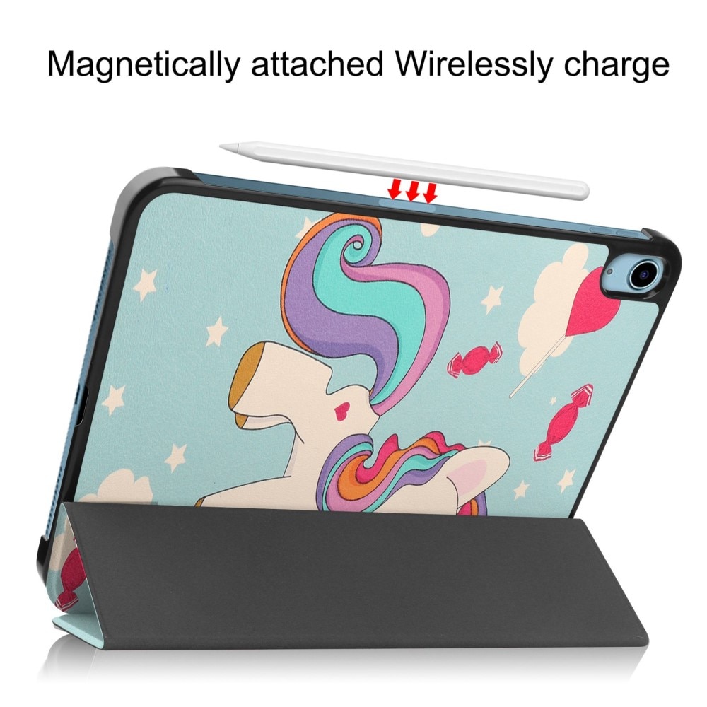 Funda Tri-Fold iPad 10.9 10th Gen (2022) Unicorn