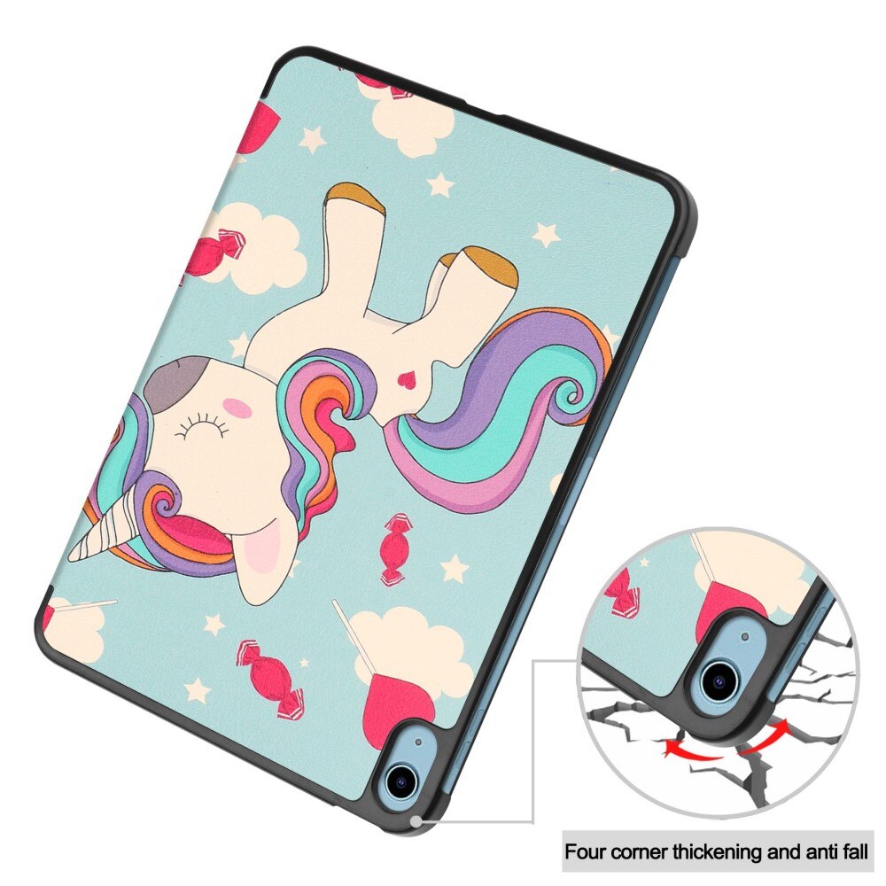 Funda Tri-Fold iPad 10.9 10th Gen (2022) Unicorn