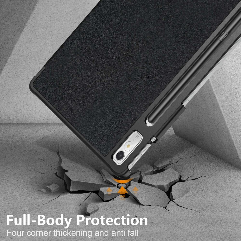 Funda Tri-Fold con portalápices Lenovo Tab P11 Pro (2nd gen) Negro