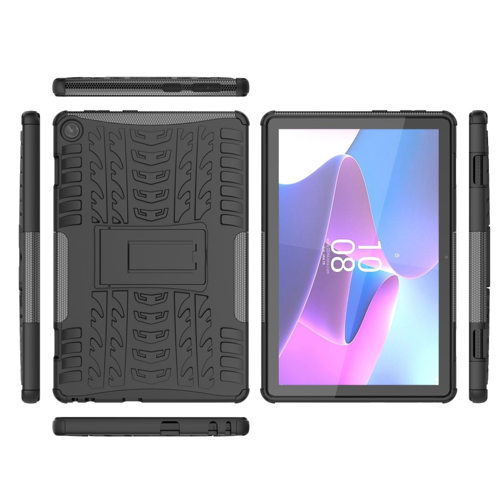 Funda Para Lenovo Tab M10 (3rd Gen) 10.1 Mica Rudo Negro