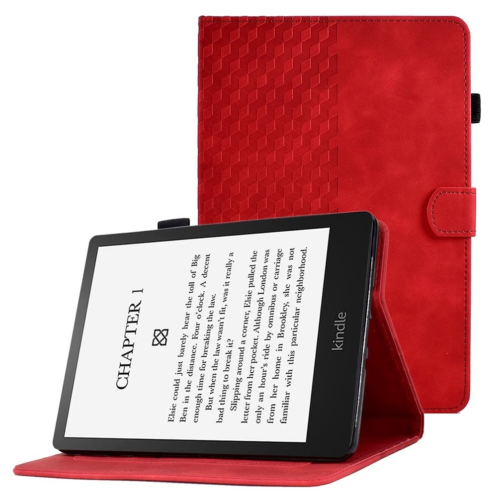 Funda con ranura para tarjetas Amazon Kindle Paperwhite Signature Edition (2023) rojo