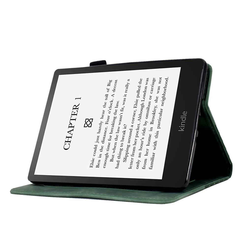 Funda con ranura para tarjetas Amazon Kindle Paperwhite Signature Edition (2023) verde