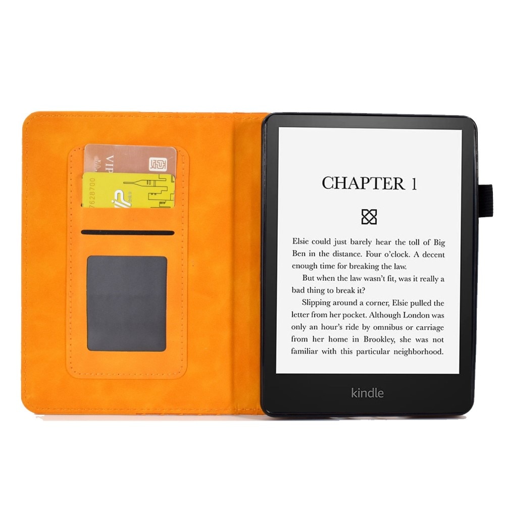 Funda con ranura para tarjetas Amazon Kindle Paperwhite Signature Edition (2023) amarillo