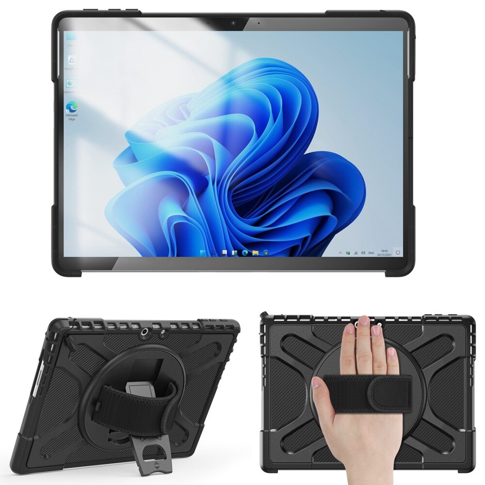 Funda híbrida a prueba de golpes Microsoft Surface Pro 9 negro