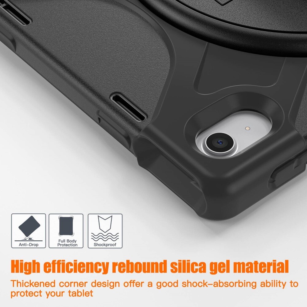 Funda híbrida a prueba de golpes Apple iPad 11 11th Gen (2025) negro