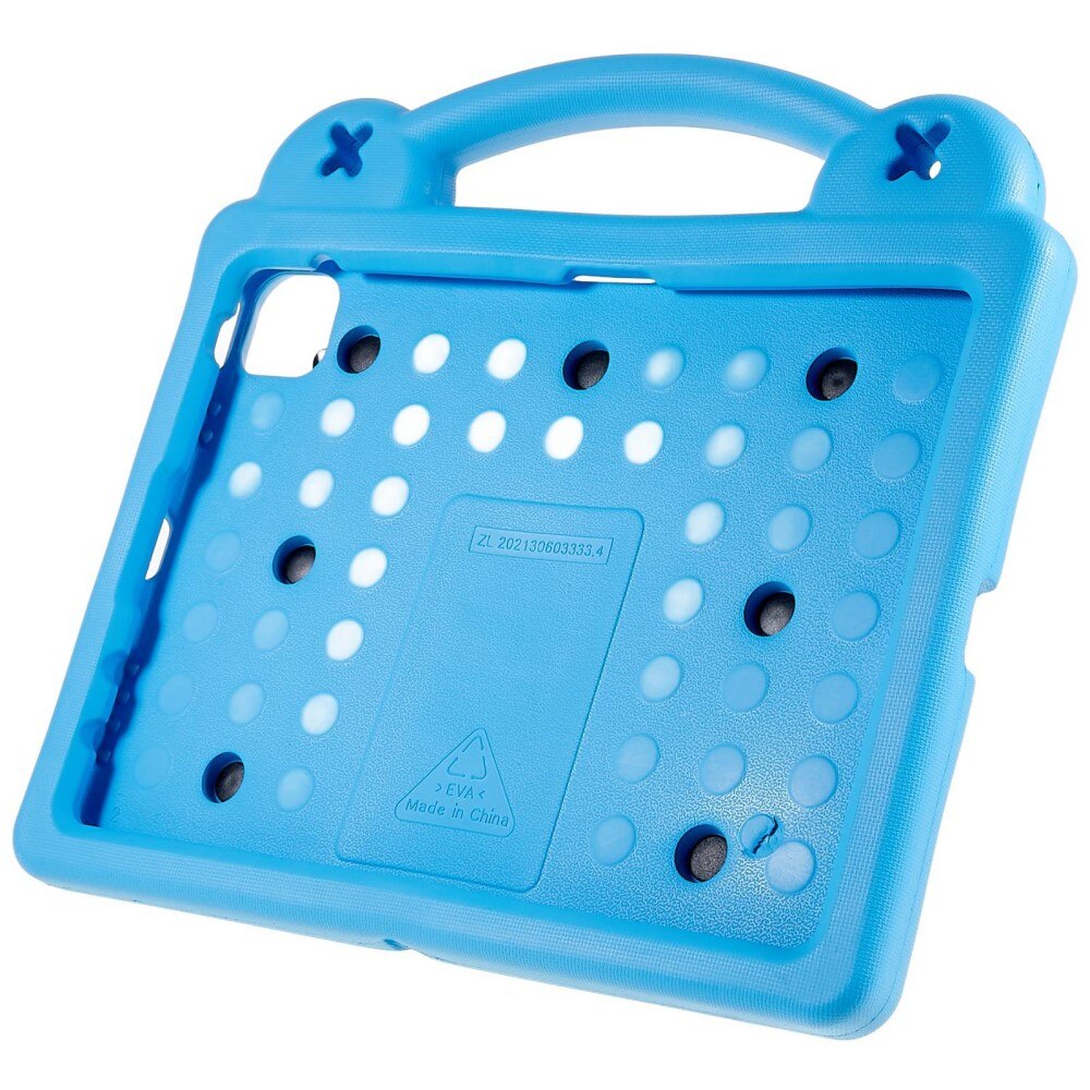 Kickstand Funda a prueba de golpes para niños Apple iPad 11 11th Gen (2025) azul