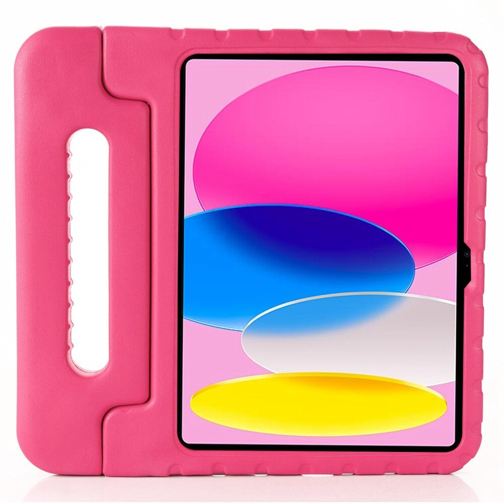 Funda a prueba de golpes para niños Apple iPad 11 11th Gen (2025) Rosa