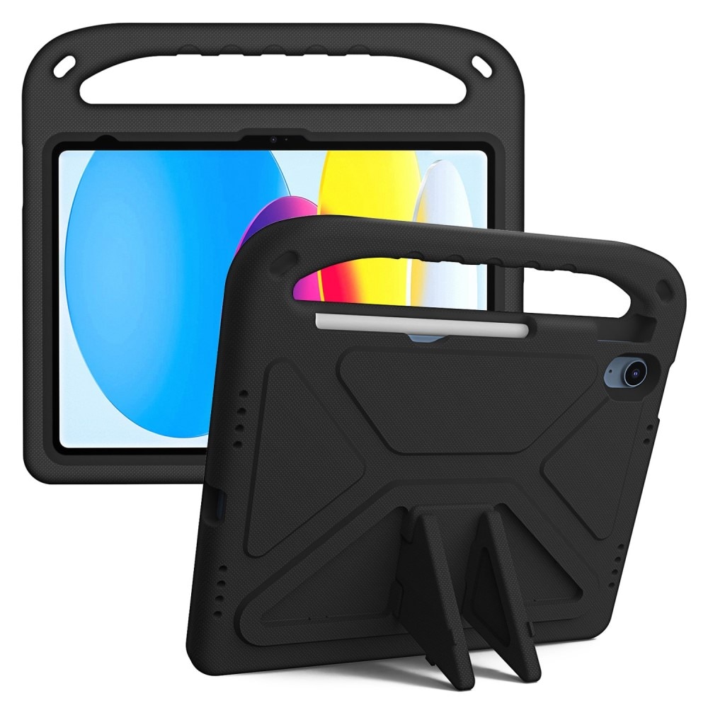 Funda EVA con asa para niños para Apple iPad 11 11th Gen (2025) negro