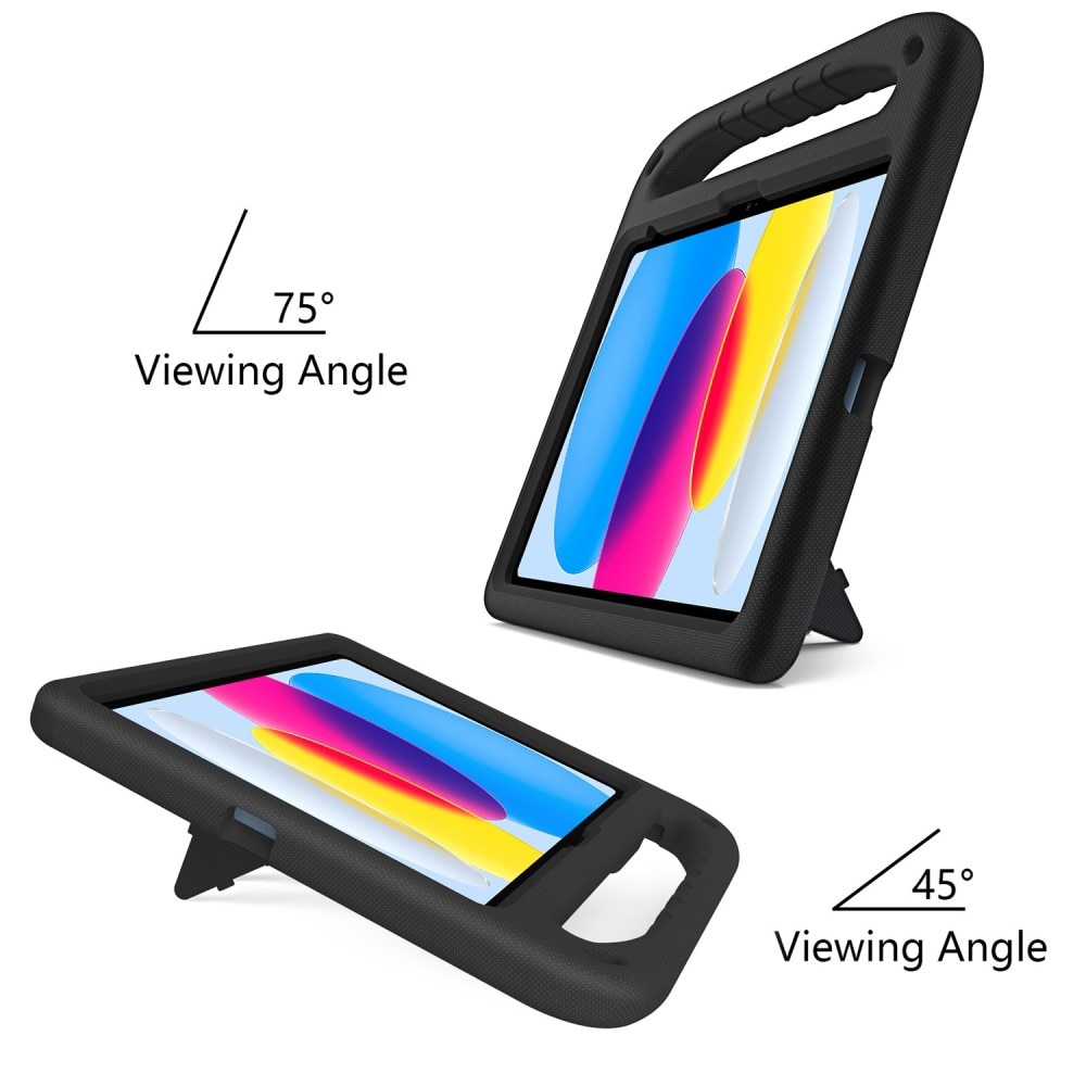 Funda EVA con asa para niños para Apple iPad 11 11th Gen (2025) negro