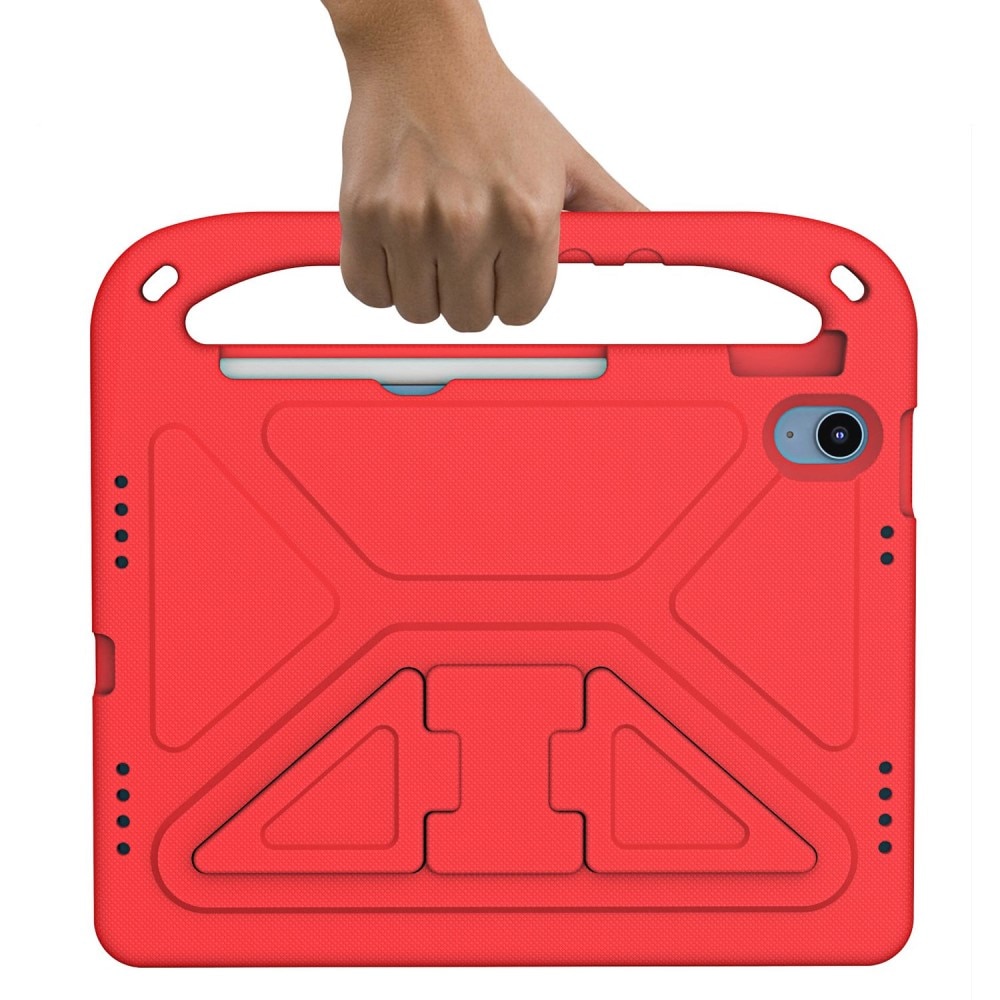 Funda EVA con asa para niños para iPad 10.9 10th Gen (2022) rojo