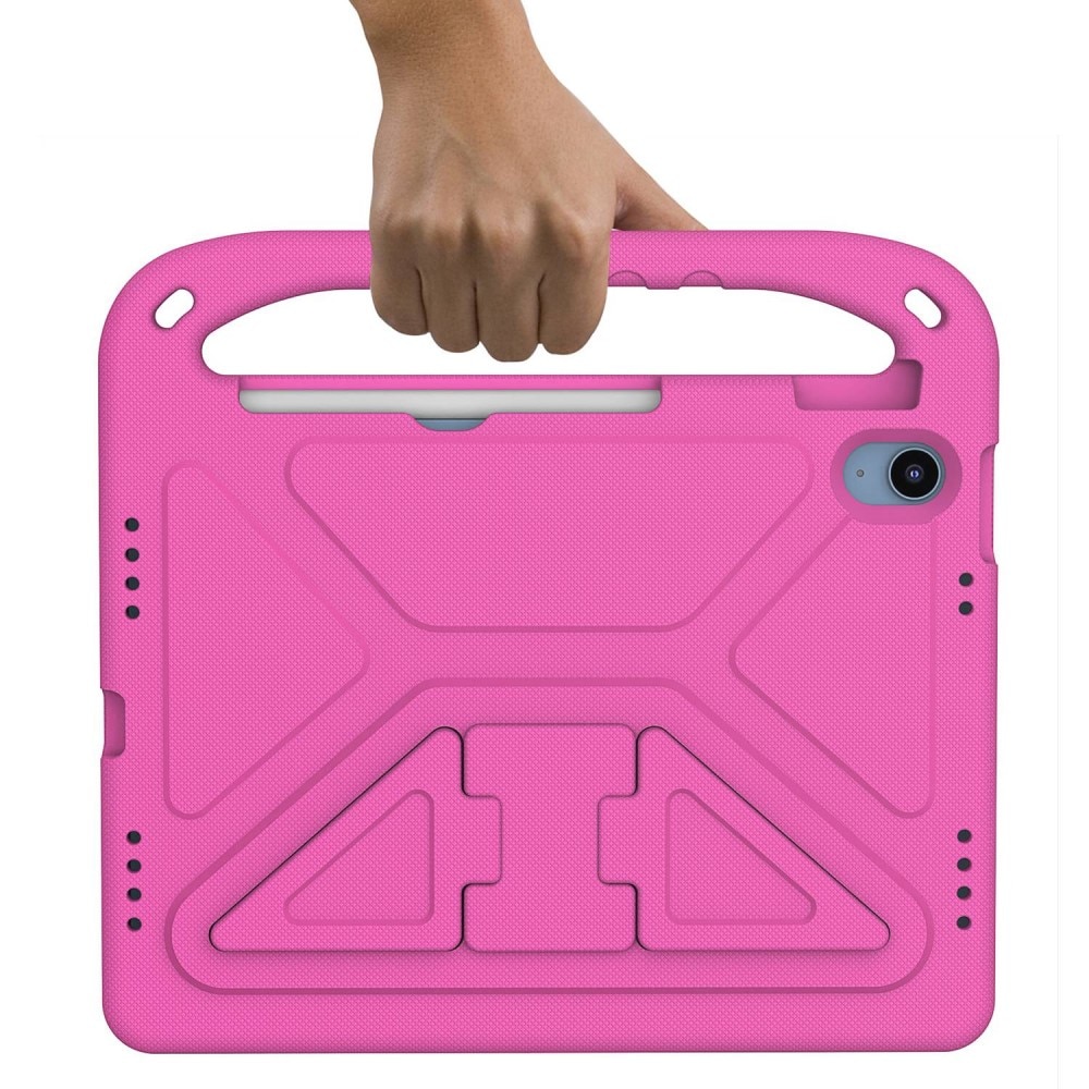 Funda EVA con asa para niños para Apple iPad 11 11th Gen (2025) rosado