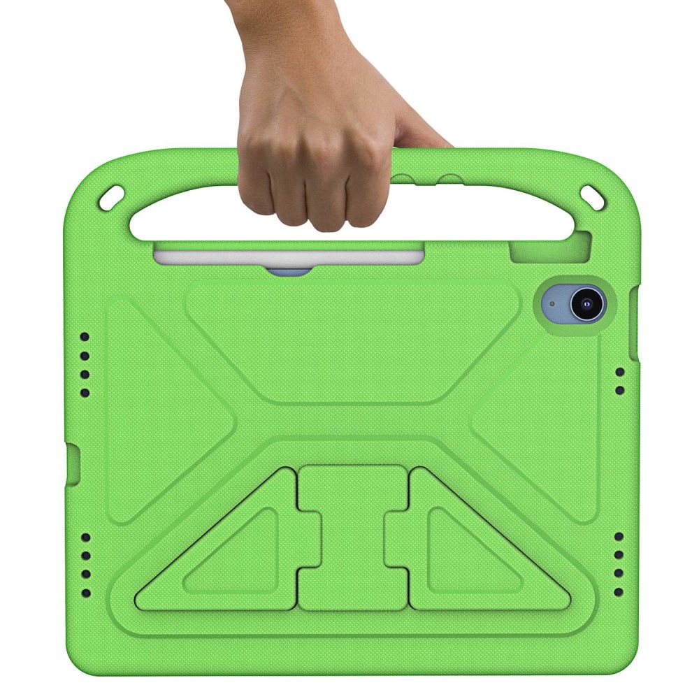 Funda EVA con asa para niños para Apple iPad 11 11th Gen (2025) verde