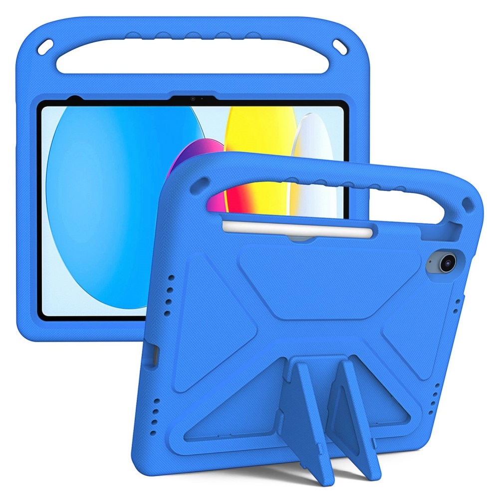Funda EVA con asa para niños para Apple iPad 11 11th Gen (2025) azul
