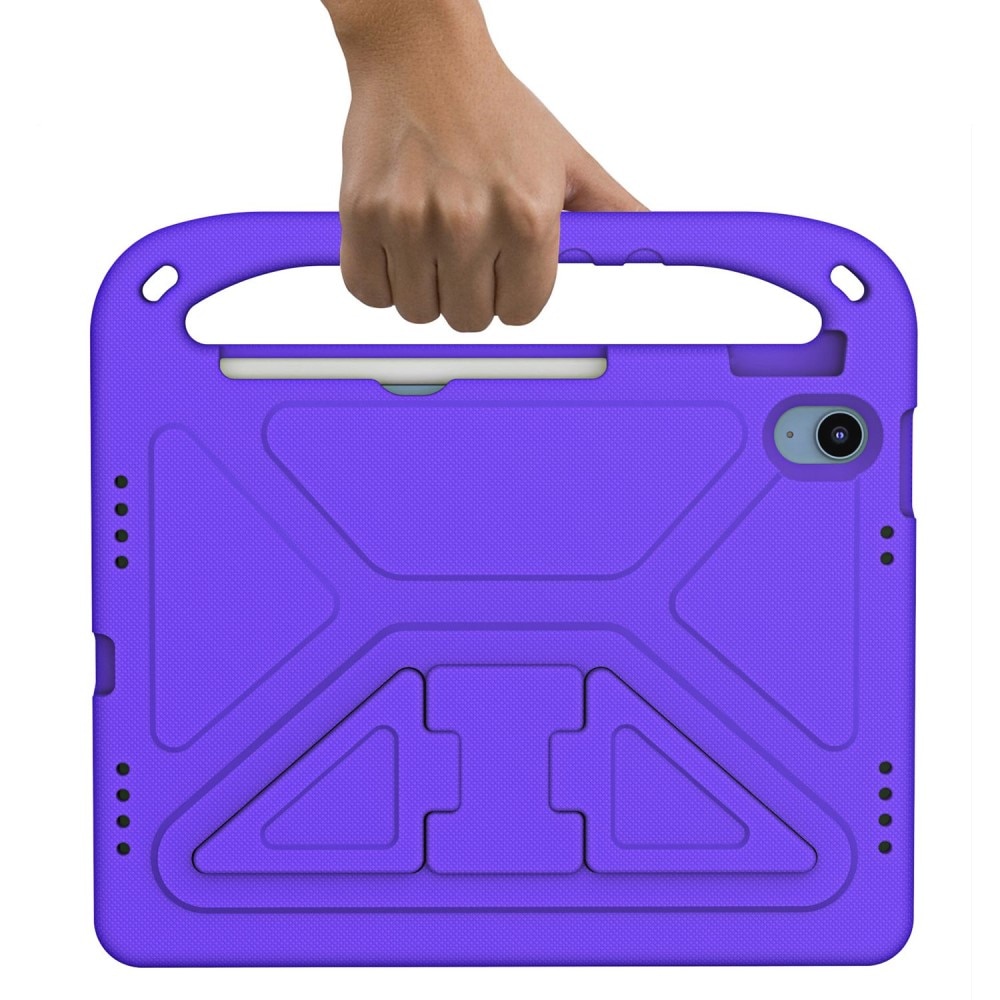 Funda EVA con asa para niños para Apple iPad 10.9 10th Gen (2022) Púrpura