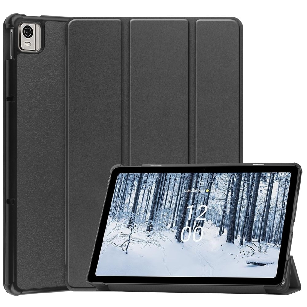 Funda Tri-Fold Nokia T21 negro