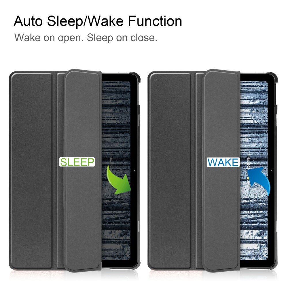 Funda Tri-Fold  Nokia T21 Negro