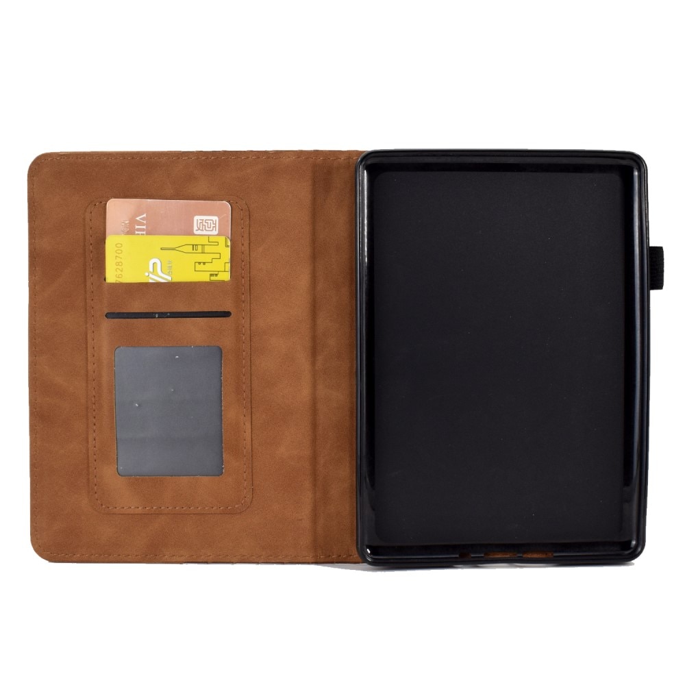 Funda con ranura para tarjetas Amazon Kindle 11th gen (2022) marrón