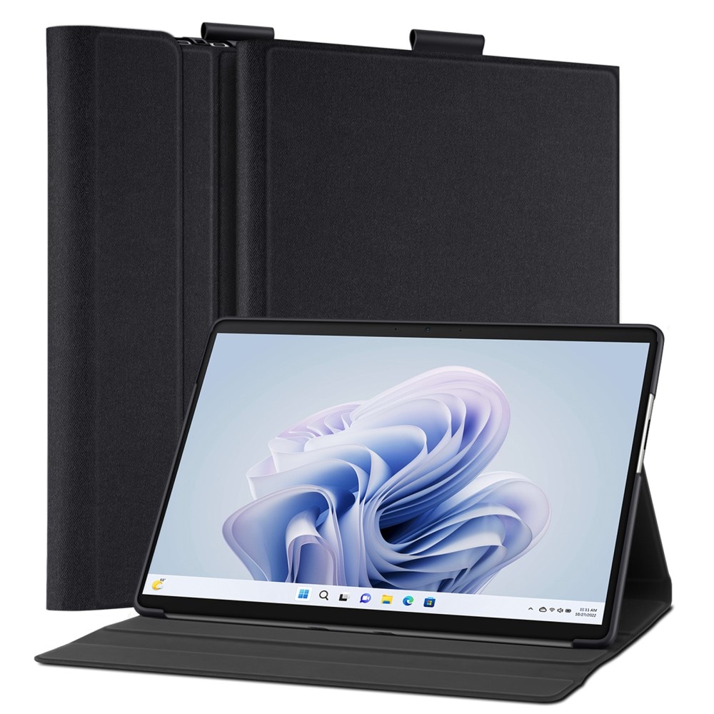 Funda Domo Tri-Fold Microsoft Surface Pro 9 negro
