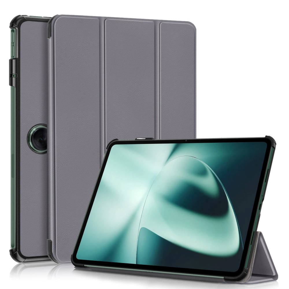 Funda Tri-Fold OnePlus Pad gris