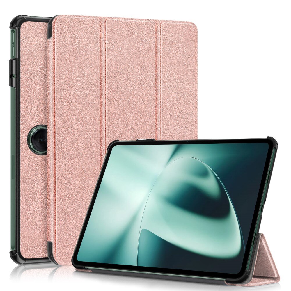 Funda Tri-Fold OnePlus Pad oro rosa