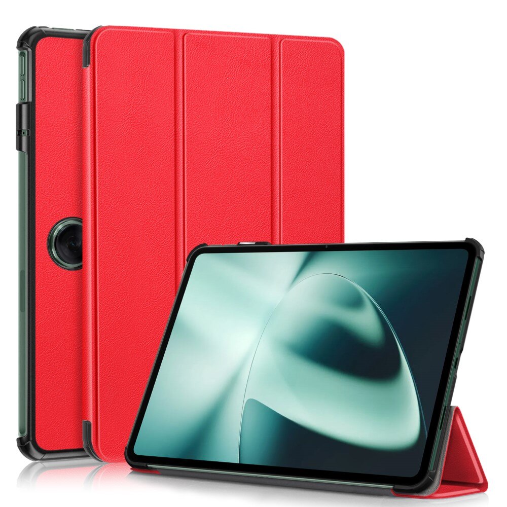 Funda Tri-Fold OnePlus Pad rojo