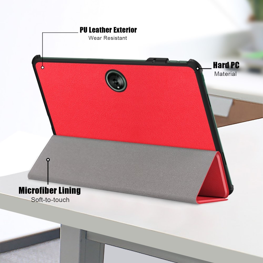 Funda Tri-Fold OnePlus Pad rojo