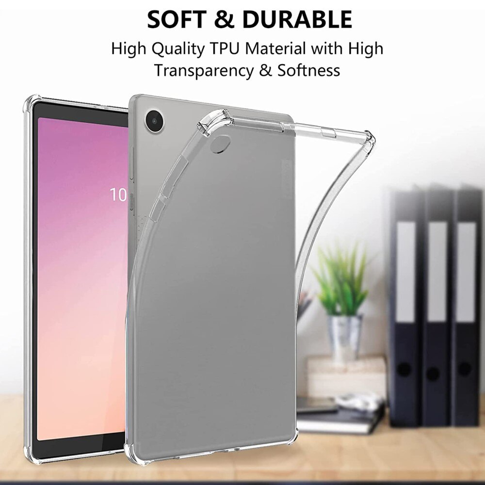 Funda TPU resistente a los golpes Lenovo Tab M8 (4th Gen) transparente